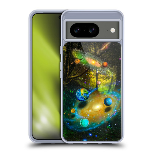 Dave Loblaw Sci-Fi And Surreal Universal Forest Soft Gel Case for Google Pixel 8