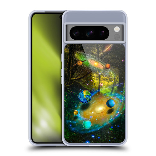 Dave Loblaw Sci-Fi And Surreal Universal Forest Soft Gel Case for Google Pixel 8 Pro