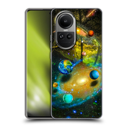 Dave Loblaw Sci-Fi And Surreal Universal Forest Soft Gel Case for OPPO Reno10 5G / Reno10 Pro 5G