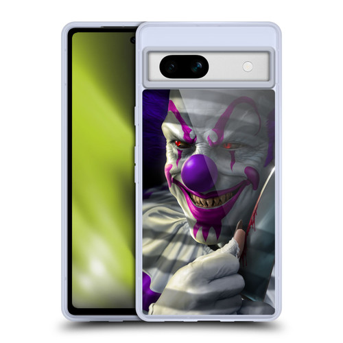 Tom Wood Horror Mischief The Clown Soft Gel Case for Google Pixel 7a