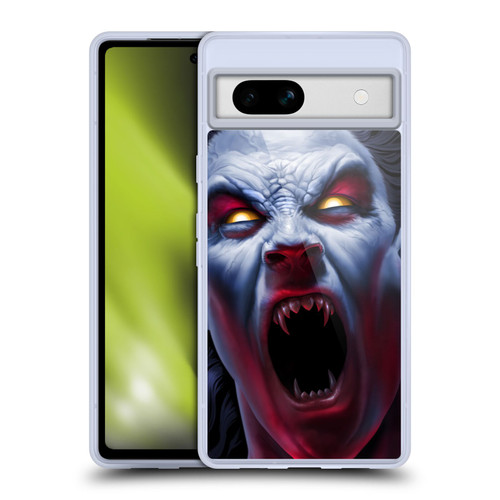 Tom Wood Horror Vampire Awakening Soft Gel Case for Google Pixel 7a