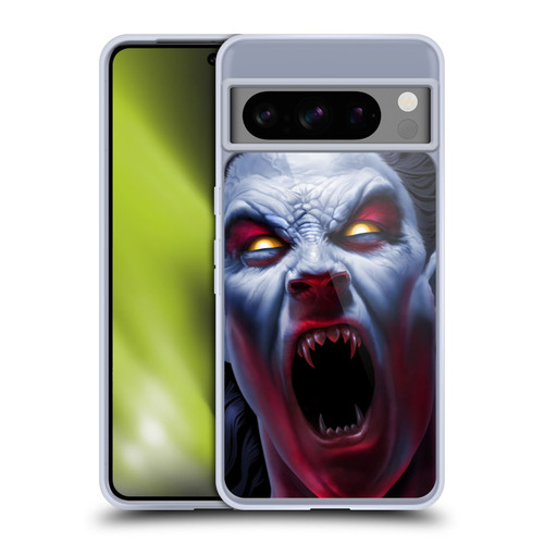 Tom Wood Horror Vampire Awakening Soft Gel Case for Google Pixel 8 Pro