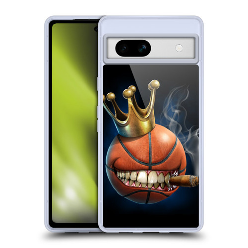 Tom Wood Monsters King Of Basketball Soft Gel Case for Google Pixel 7a