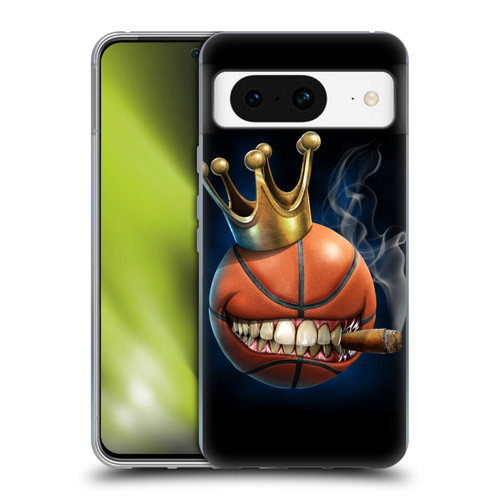 Tom Wood Monsters King Of Basketball Soft Gel Case for Google Pixel 8
