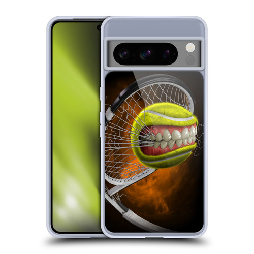 Tom Wood Monsters Tennis Soft Gel Case for Google Pixel 8 Pro