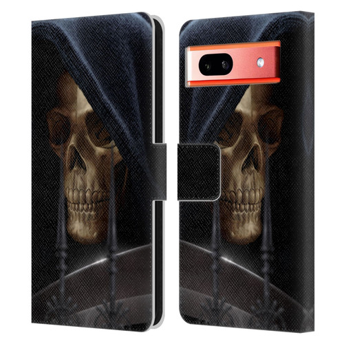 Tom Wood Horror Reaper Leather Book Wallet Case Cover For Google Pixel 7a