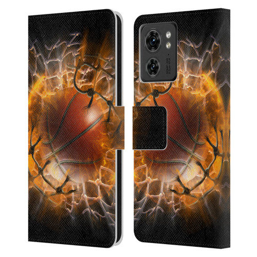 Tom Wood Monsters Blast Radius Leather Book Wallet Case Cover For Motorola Moto Edge 40