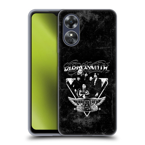 Aerosmith Black And White World Tour Soft Gel Case for OPPO A17