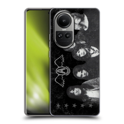 Aerosmith Black And White Vintage Photo Soft Gel Case for OPPO Reno10 5G / Reno10 Pro 5G