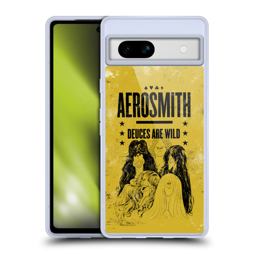 Aerosmith Classics Deuces Are Wild Soft Gel Case for Google Pixel 7a