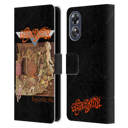 Aerosmith Classics Toys In The Attic Leather Book Wallet Case Cover For OPPO A17