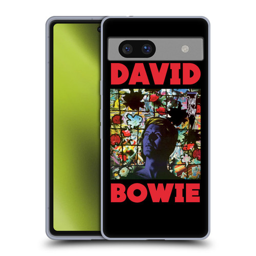 David Bowie Album Art Tonight Soft Gel Case for Google Pixel 7a