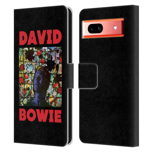 David Bowie Album Art Tonight Leather Book Wallet Case Cover For Google Pixel 7a