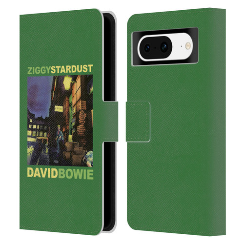 David Bowie Album Art Ziggy Stardust Leather Book Wallet Case Cover For Google Pixel 8