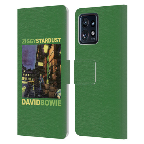 David Bowie Album Art Ziggy Stardust Leather Book Wallet Case Cover For Motorola Moto Edge 40 Pro