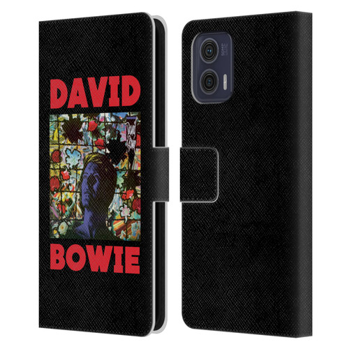 David Bowie Album Art Tonight Leather Book Wallet Case Cover For Motorola Moto G73 5G