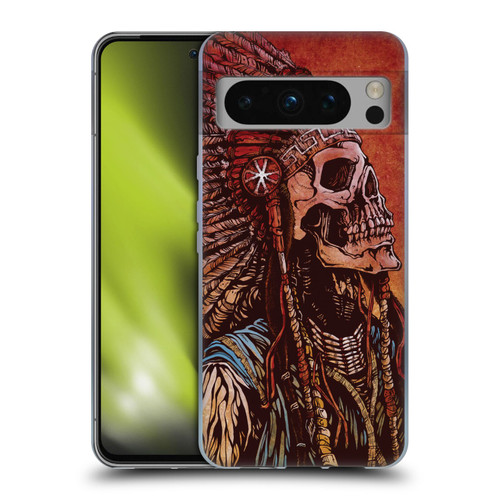 David Lozeau Colourful Grunge Native American Soft Gel Case for Google Pixel 8 Pro