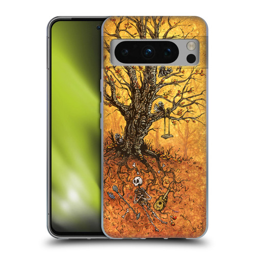 David Lozeau Colourful Art Tree Of Life Soft Gel Case for Google Pixel 8 Pro