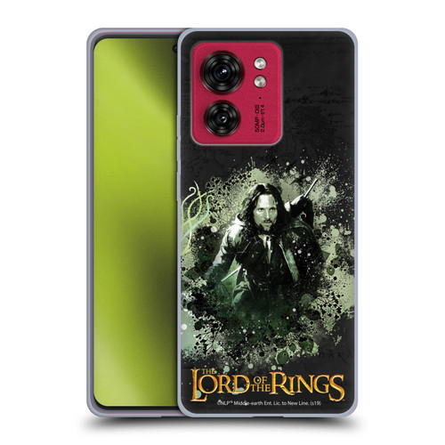 The Lord Of The Rings The Fellowship Of The Ring Character Art Aragorn Soft Gel Case for Motorola Moto Edge 40