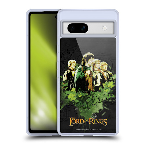 The Lord Of The Rings The Fellowship Of The Ring Character Art Group Soft Gel Case for Google Pixel 7a
