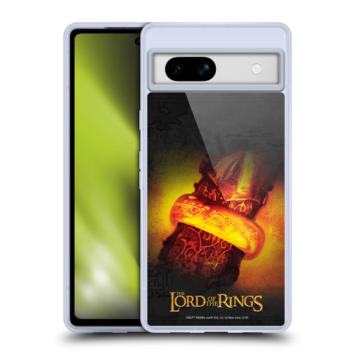 The Lord Of The Rings The Fellowship Of The Ring Character Art Ring Soft Gel Case for Google Pixel 7a