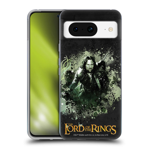 The Lord Of The Rings The Fellowship Of The Ring Character Art Aragorn Soft Gel Case for Google Pixel 8