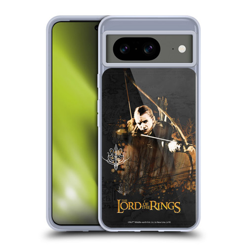 The Lord Of The Rings The Fellowship Of The Ring Character Art Legolas Soft Gel Case for Google Pixel 8