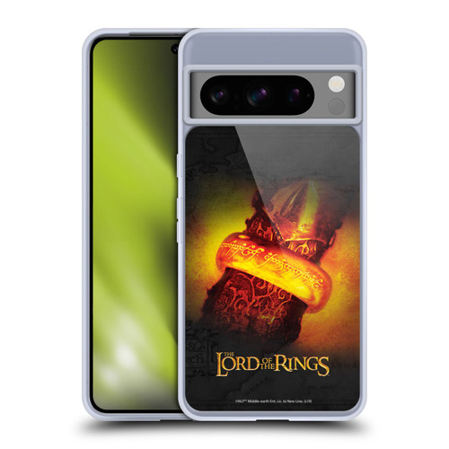 The Lord Of The Rings The Fellowship Of The Ring Character Art Ring Soft Gel Case for Google Pixel 8 Pro