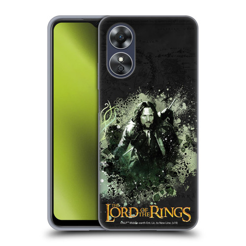 The Lord Of The Rings The Fellowship Of The Ring Character Art Aragorn Soft Gel Case for OPPO A17