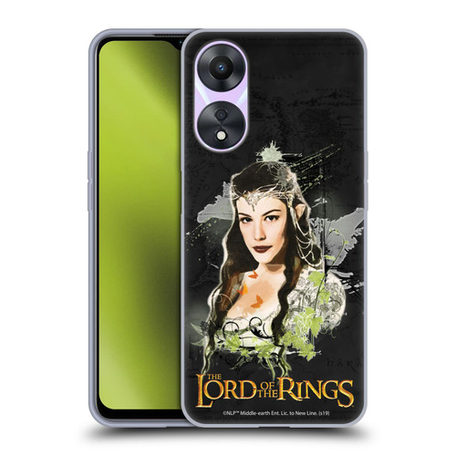 The Lord Of The Rings The Fellowship Of The Ring Character Art Arwen Soft Gel Case for OPPO A78 4G