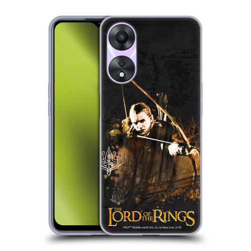 The Lord Of The Rings The Fellowship Of The Ring Character Art Legolas Soft Gel Case for OPPO A78 4G