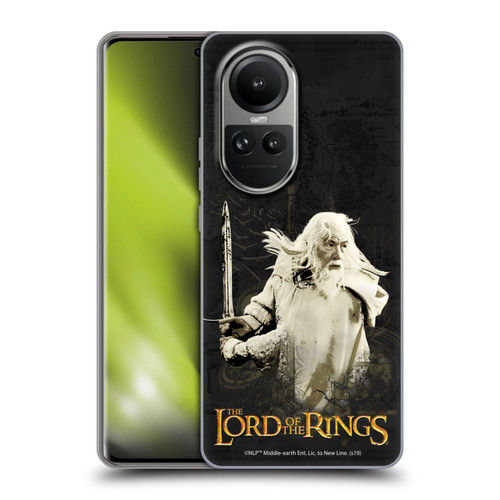 The Lord Of The Rings The Fellowship Of The Ring Character Art Gandalf Soft Gel Case for OPPO Reno10 5G / Reno10 Pro 5G