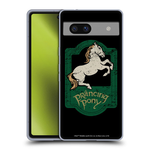 The Lord Of The Rings The Fellowship Of The Ring Graphics Prancing Pony Soft Gel Case for Google Pixel 7a