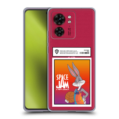Space Jam: A New Legacy Graphics Bugs Bunny Card Soft Gel Case for Motorola Moto Edge 40