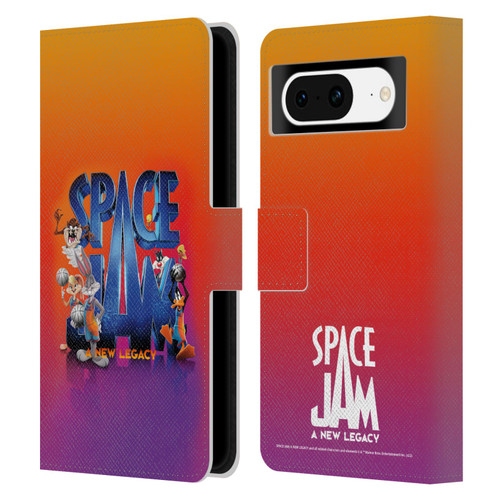 Space Jam: A New Legacy Graphics Poster Leather Book Wallet Case Cover For Google Pixel 8