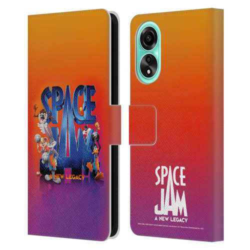Space Jam: A New Legacy Graphics Poster Leather Book Wallet Case Cover For OPPO A78 4G