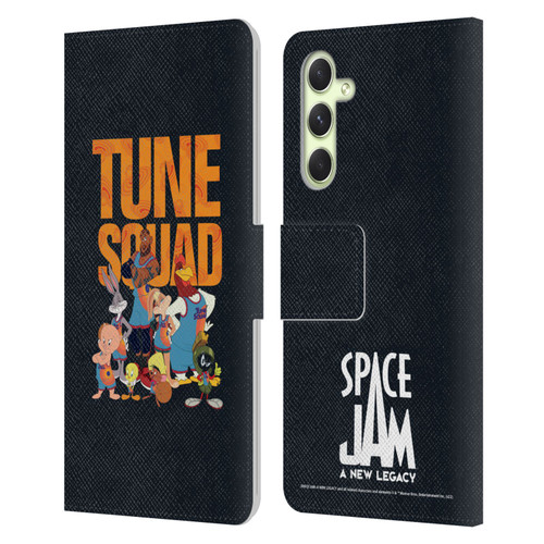 Space Jam: A New Legacy Graphics Tune Squad Leather Book Wallet Case Cover For Samsung Galaxy A54 5G