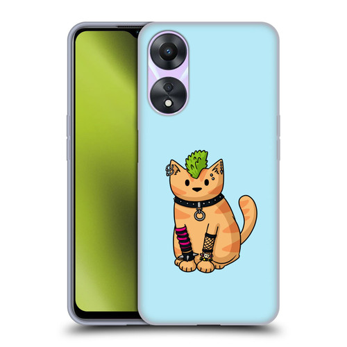 Beth Wilson Doodlecats Punk 2 Soft Gel Case for OPPO A78 4G