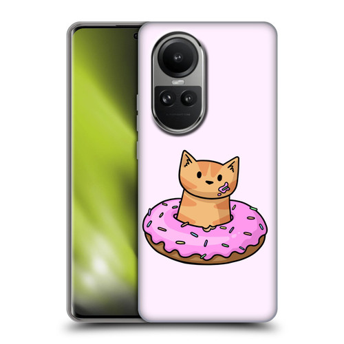 Beth Wilson Doodlecats Donut Soft Gel Case for OPPO Reno10 5G / Reno10 Pro 5G