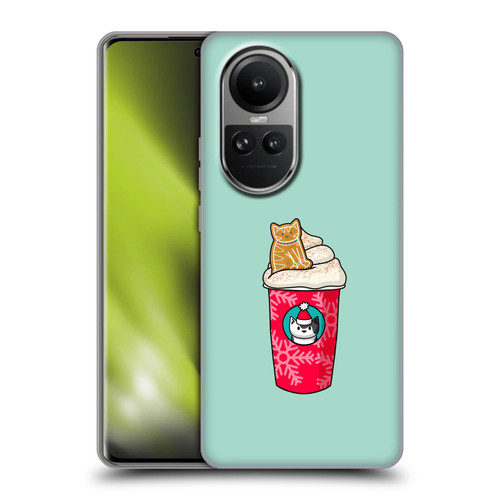 Beth Wilson Doodlecats Gingerbread Latte Soft Gel Case for OPPO Reno10 5G / Reno10 Pro 5G