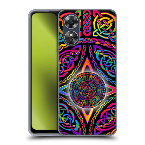 Beth Wilson Rainbow Celtic Knots Shield Soft Gel Case for OPPO A17