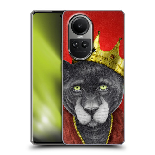 Barruf Animals The King Panther Soft Gel Case for OPPO Reno10 5G / Reno10 Pro 5G
