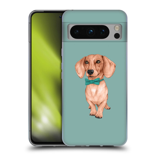 Barruf Dogs Dachshund, The Wiener Soft Gel Case for Google Pixel 8 Pro