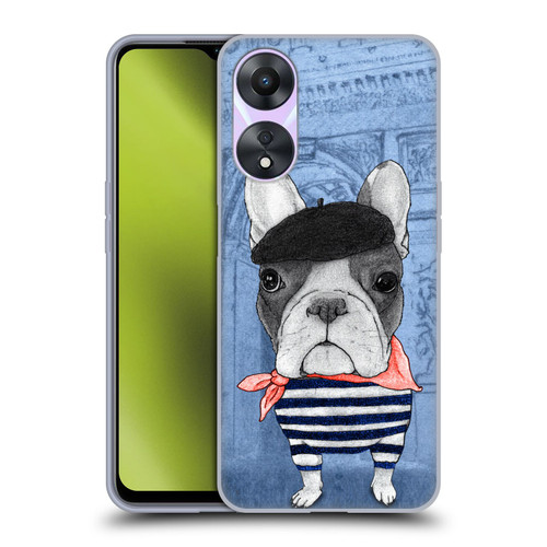 Barruf Dogs French Bulldog Soft Gel Case for OPPO A78 4G