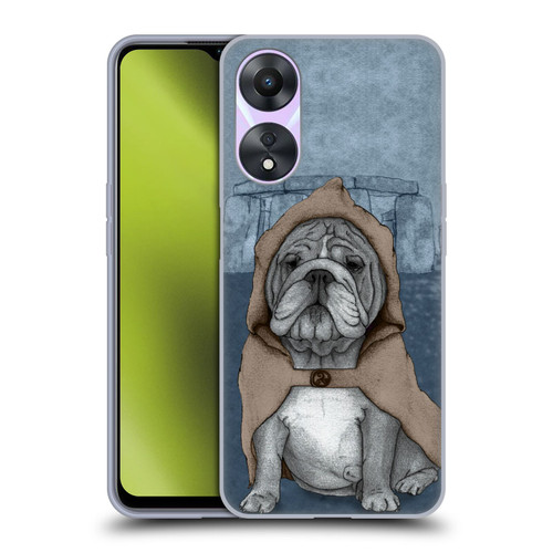 Barruf Dogs English Bulldog Soft Gel Case for OPPO A78 4G