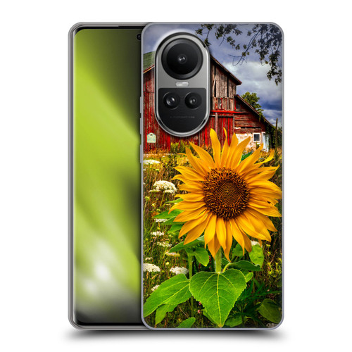 Celebrate Life Gallery Florals Barn Meadow Flowers Soft Gel Case for OPPO Reno10 5G / Reno10 Pro 5G