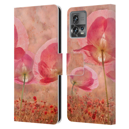 Celebrate Life Gallery Florals Dance Of The Fairies Leather Book Wallet Case Cover For Motorola Moto Edge 30 Fusion