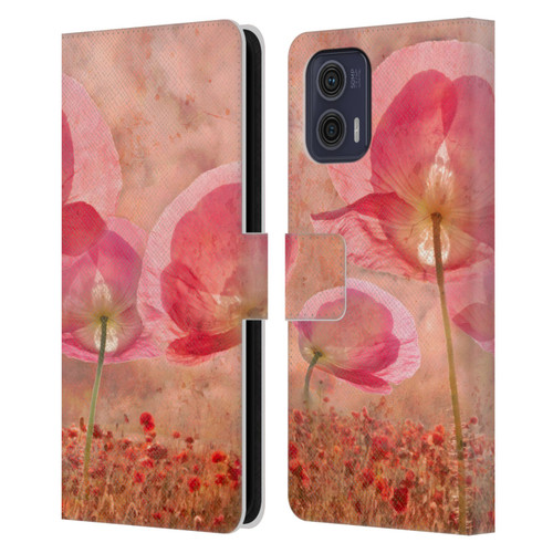 Celebrate Life Gallery Florals Dance Of The Fairies Leather Book Wallet Case Cover For Motorola Moto G73 5G