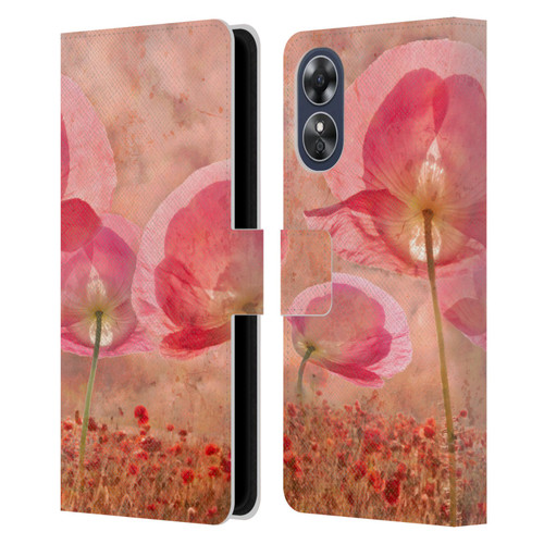 Celebrate Life Gallery Florals Dance Of The Fairies Leather Book Wallet Case Cover For OPPO A17