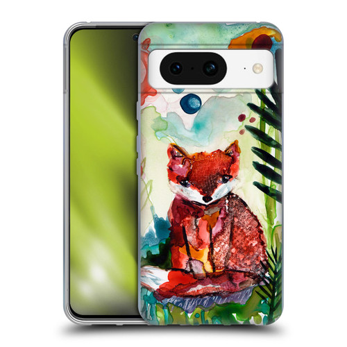 Wyanne Animals Baby Fox In The Garden Soft Gel Case for Google Pixel 8